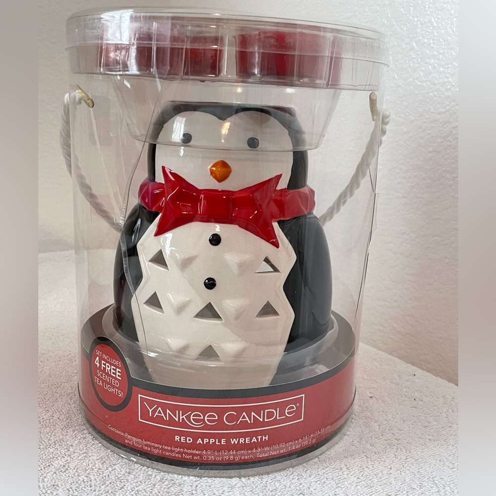 Yankee Candle Penguin Tea Candle Holder